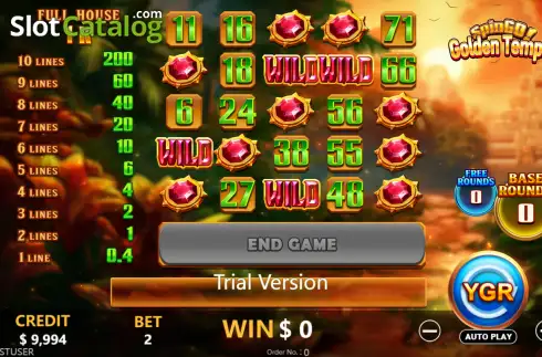 Скрин2. Golden Temple SpinGO! слот