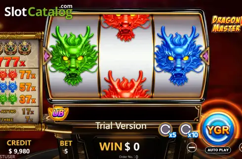 Скрин2. Dragon Master 777 слот