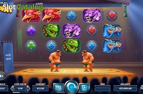Скрин3. Yokozuna Clash слот