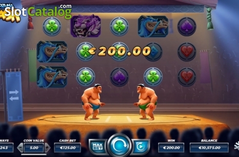 Скрин4. Yokozuna Clash слот