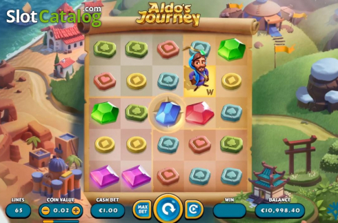 Скрин2. Aldo's Journey слот