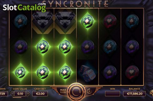 Скрин3. Syncronite слот