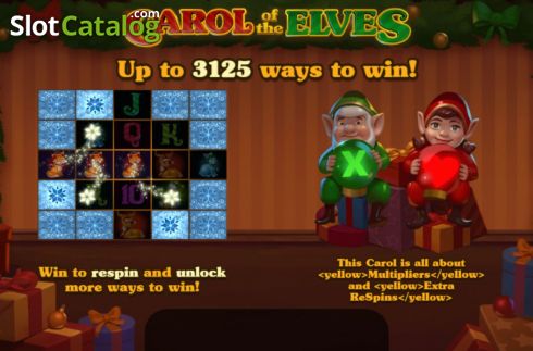 Скрин2. Carol of the Elves слот