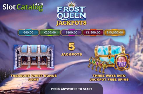 Скрин2. Frost Queen Jackpots слот