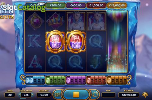 Скрин5. Frost Queen Jackpots слот