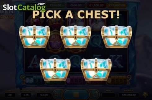 Скрин6. Frost Queen Jackpots слот