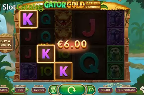 Скрин5. Gator Gold Deluxe Gigablox слот
