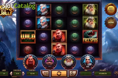 Скрин3. Vikings Go To Valhalla слот