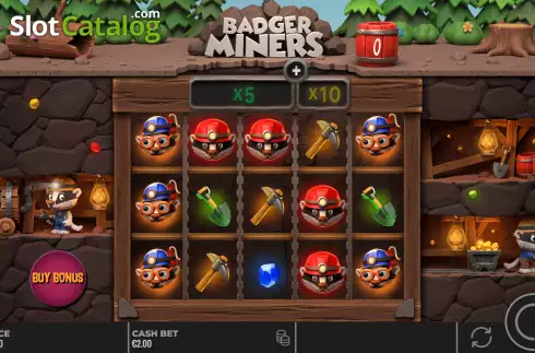 Скрин3. Badger Miners слот