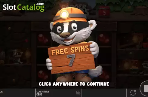 Скрин5. Badger Miners слот