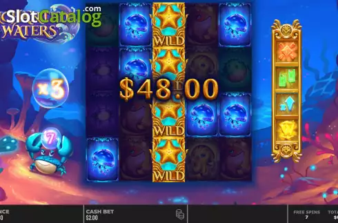 Скрин8. Enchanted Waters слот