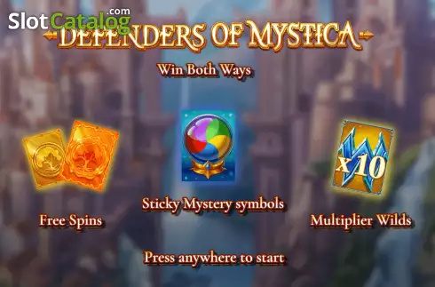 Скрин2. Defenders of Mystica слот