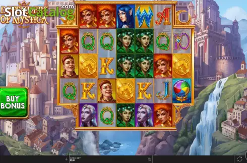 Скрин3. Defenders of Mystica слот
