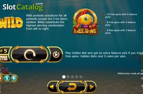 Скрин6. Golden Fish Tank слот