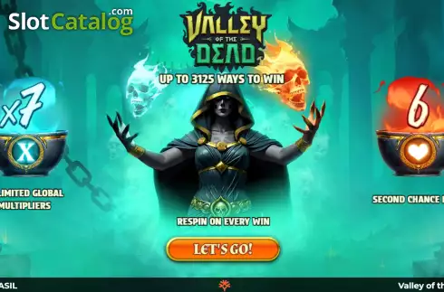 Скрин2. Valley of the Dead слот