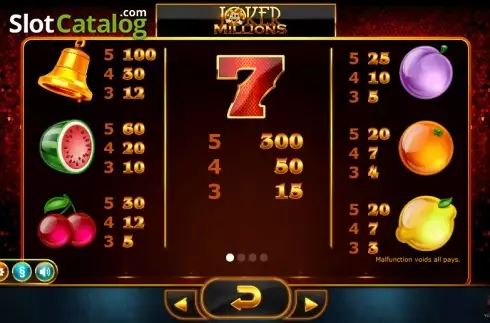 Скрин6. Joker Millions слот