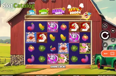 Скрин2. Dick The Farmer слот