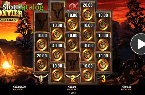 Скрин3. Frontier Lock & Load слот