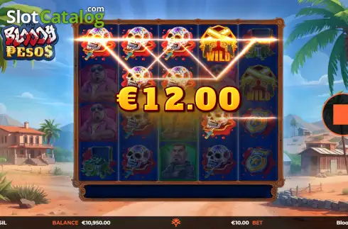Скрин3. Bloody Pesos слот