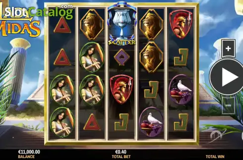 Скрин2. Lady Midas слот