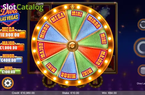 Скрин3. Diva Las Vegas слот