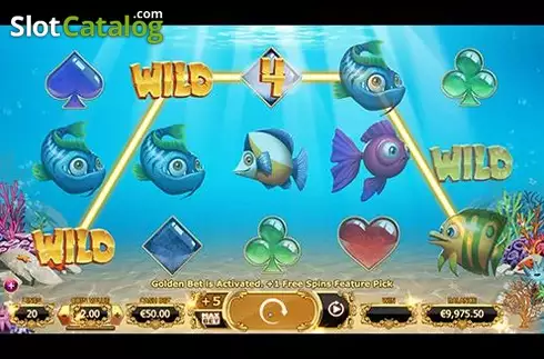 Скрин2. Golden Fish Tank слот