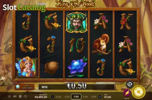 Скрин4. King of the Woods слот
