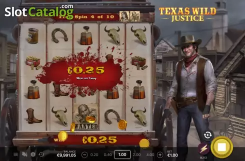 Скрин6. Texas Wild Justice слот