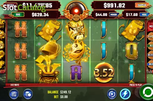 Скрин2. Daruma Mystery слот