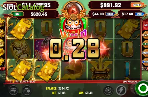 Скрин3. Daruma Mystery слот