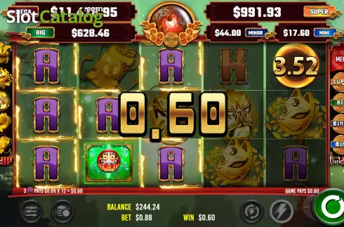Скрин4. Daruma Mystery слот
