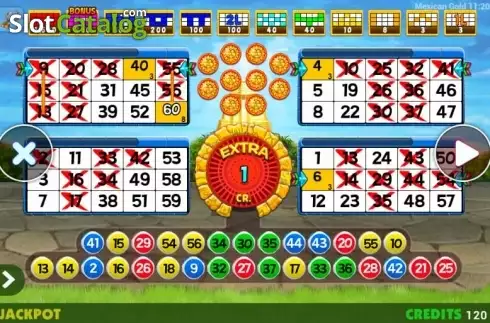 Скрин2. Mexican Gold Bingo слот