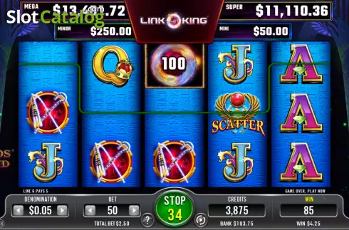 Скрин3. Link King Gods Land слот