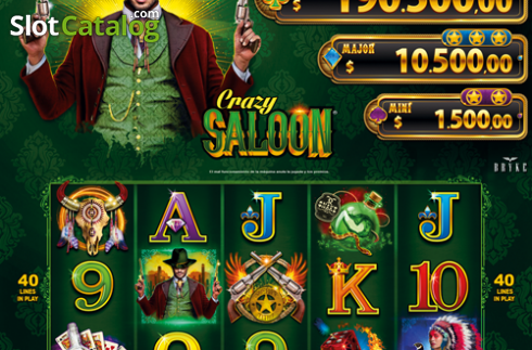 Скрин2. Crazy Saloon слот