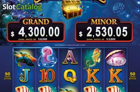 Скрин3. Coral Treasure слот