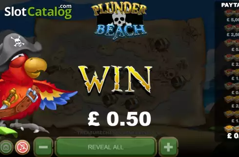 Скрин5. Plunder Beach слот