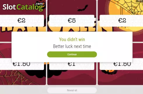 Скрин4. Halloween (Zeal Instant Games) слот