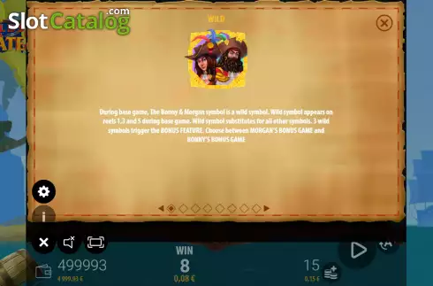 Скрин4. Wilds & Pirates слот