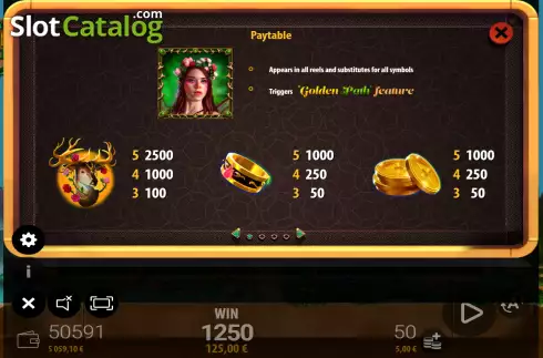Скрин6. Fairy's Golden Path слот