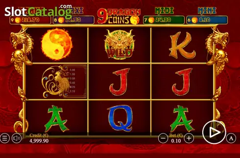 Скрин2. 9 Dragon Coin слот