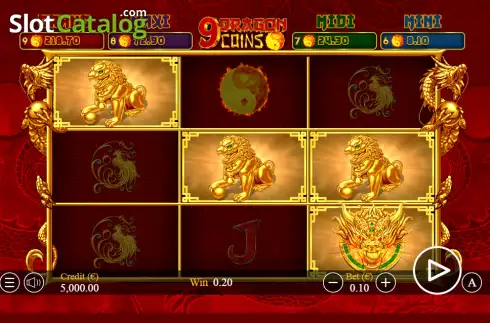 Скрин3. 9 Dragon Coin слот