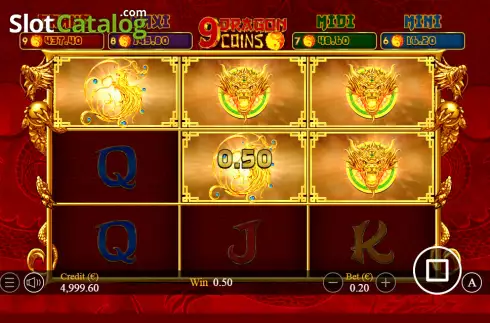 Скрин4. 9 Dragon Coin слот