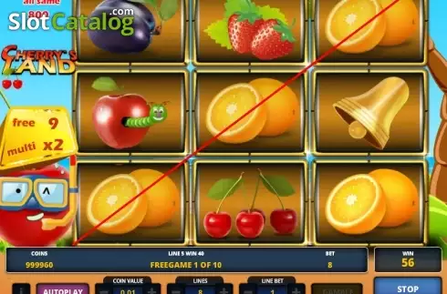 Скрин6. Cherry's Land слот