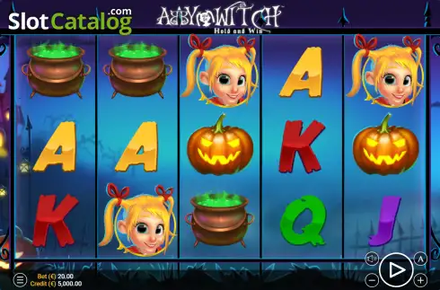 Скрин2. Abby and the Witch Hold and Win слот