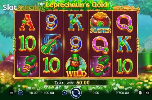 Скрин3. Leprechauns Gold слот