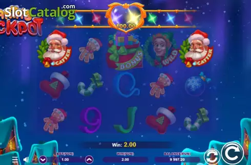 Скрин4. SantaS Jackpot слот