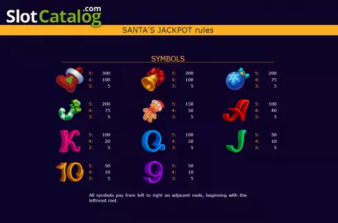Скрин5. SantaS Jackpot слот