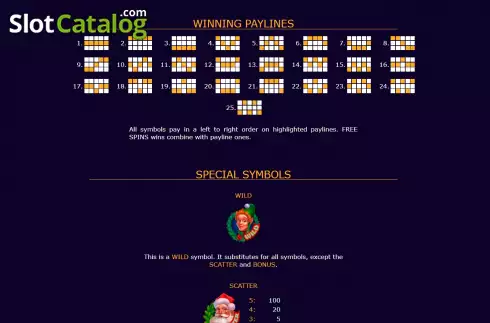 Скрин6. SantaS Jackpot слот