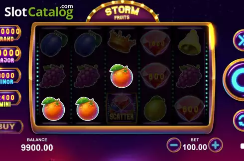 Скрин3. Storm Fruits слот