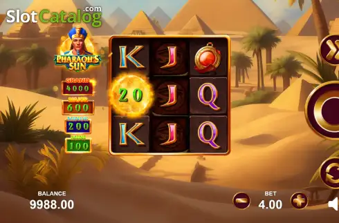 Скрин2. Pharaoh’s Sun слот